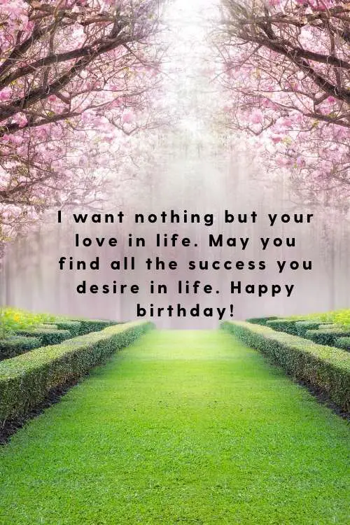 Birthday wishes for husband