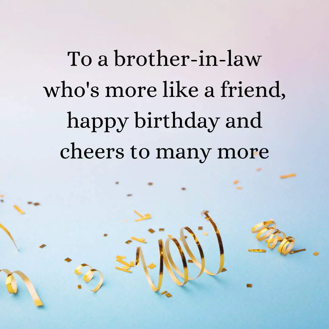 Brother in Law Birthday Quotes in English