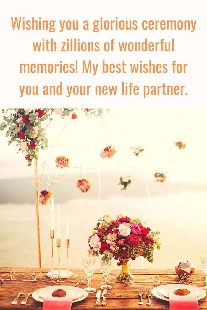  Wedding Wishes For Friend 