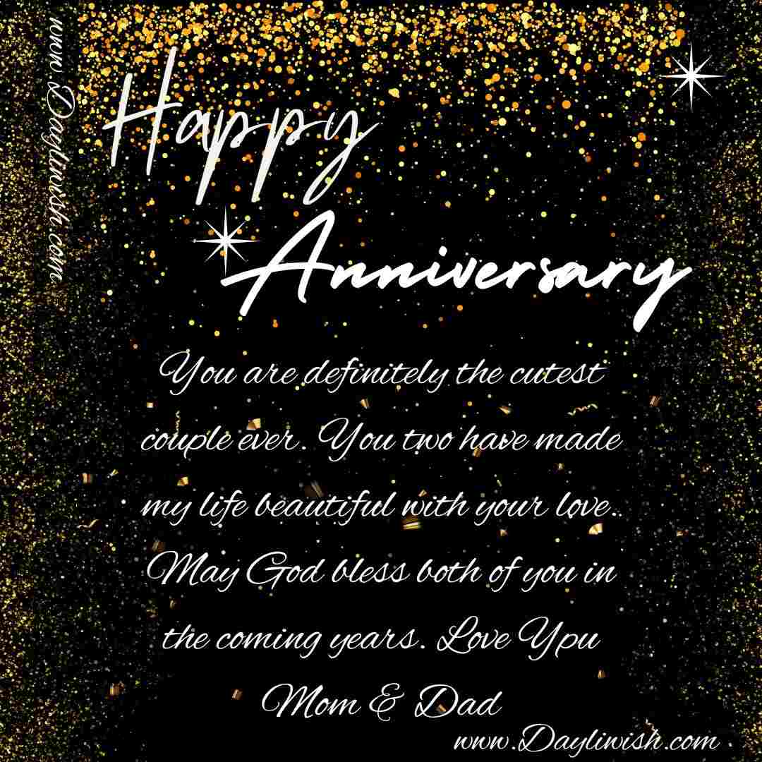 Happy Wedding Anniversary Wishes For Parents