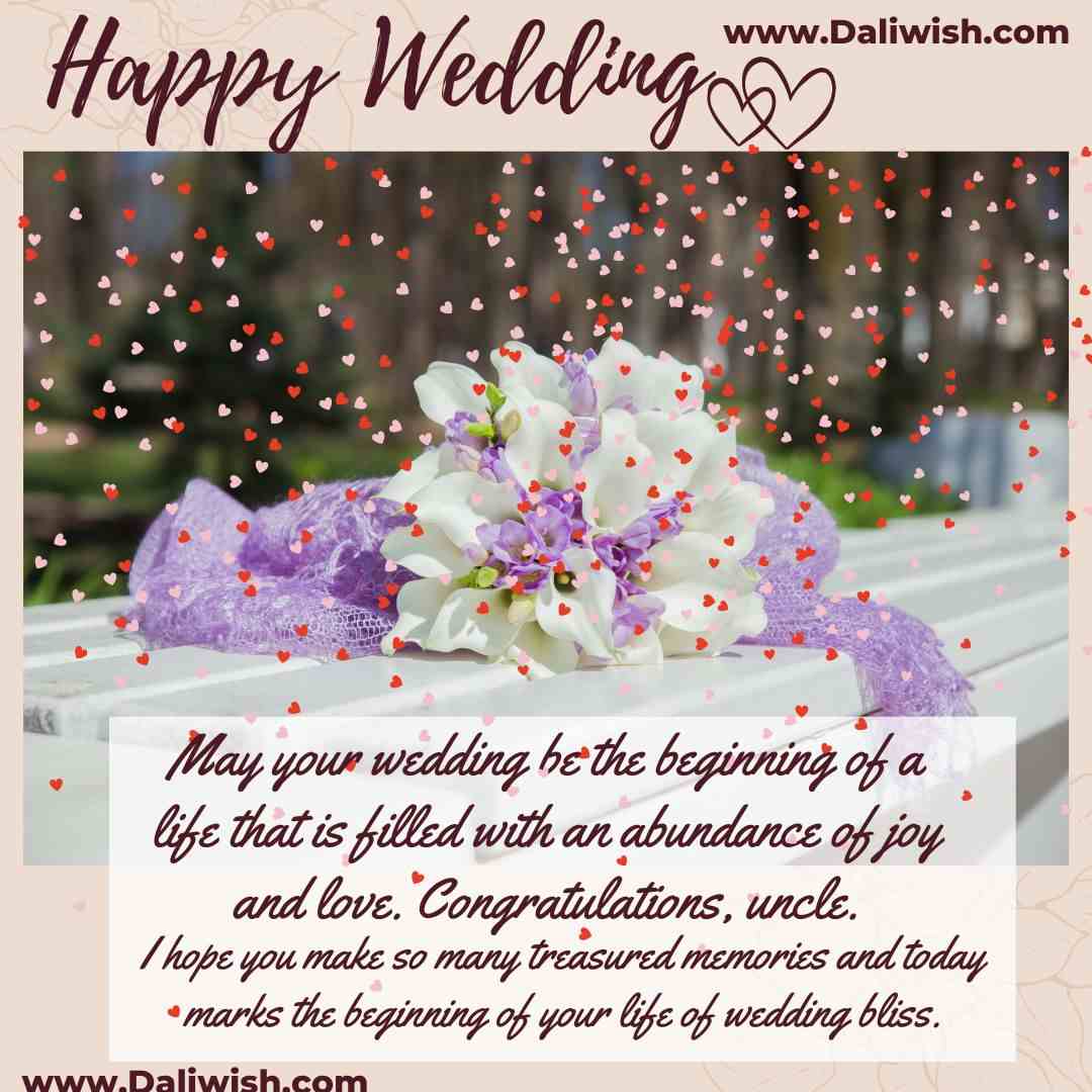 Wedding Wishes For Uncle 