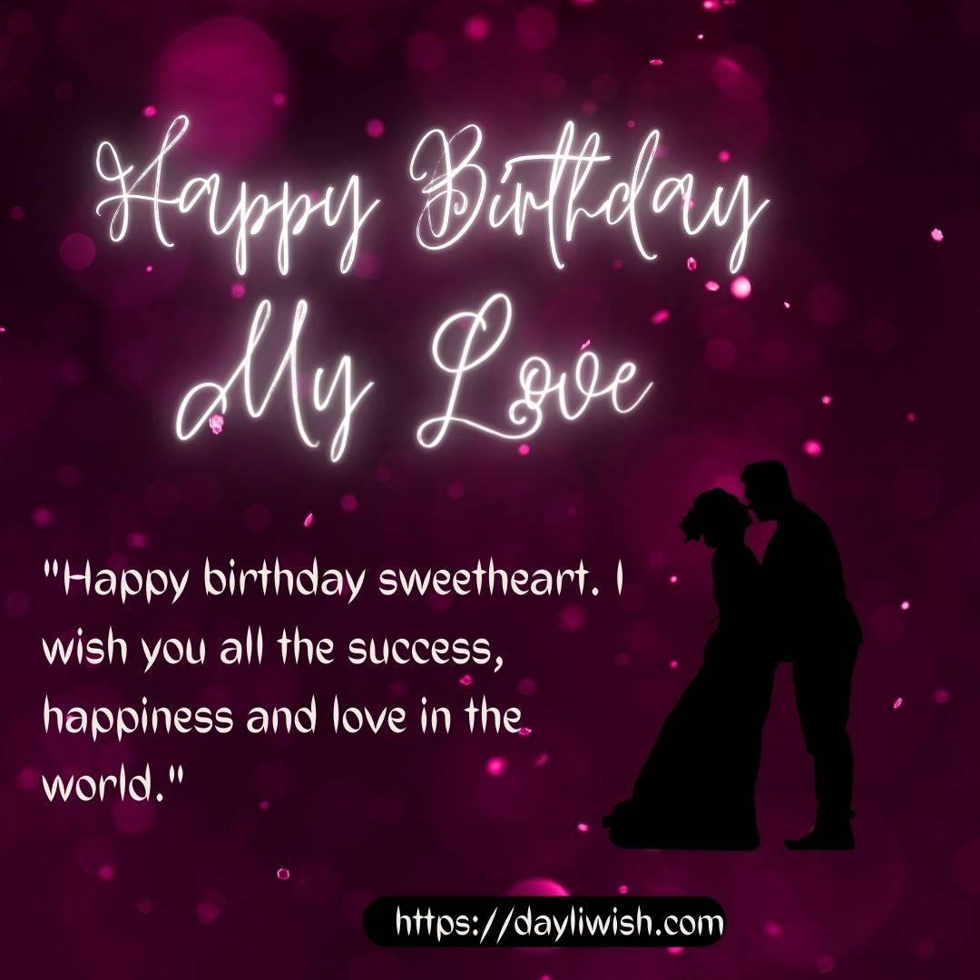 Birthday Wishes For Girlfriend & Lover