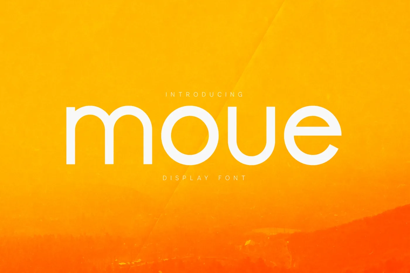 Moue – Bold Rounded Display Font preview