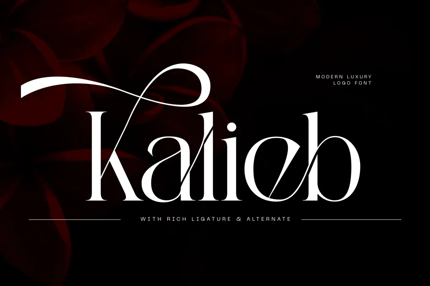 Luxury Modern Logo Font - Kalieb Luxury preview