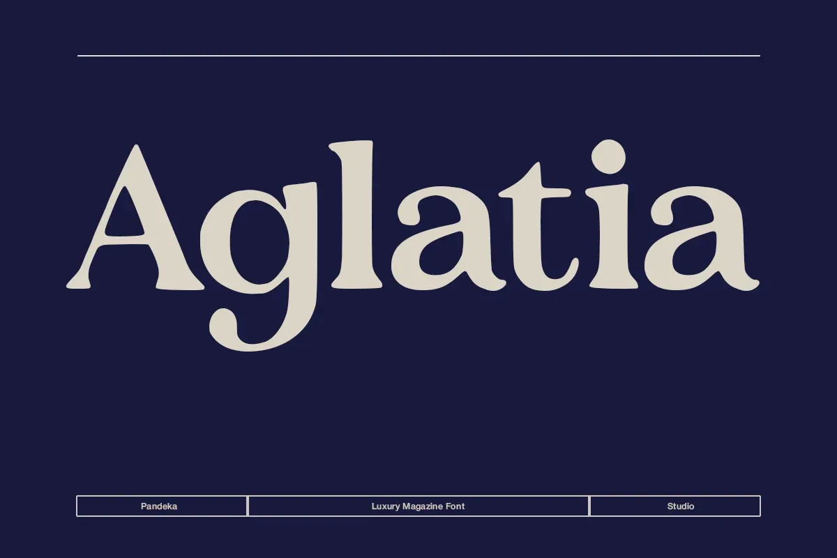 Luxury Magazine Serif - Aglatia preview