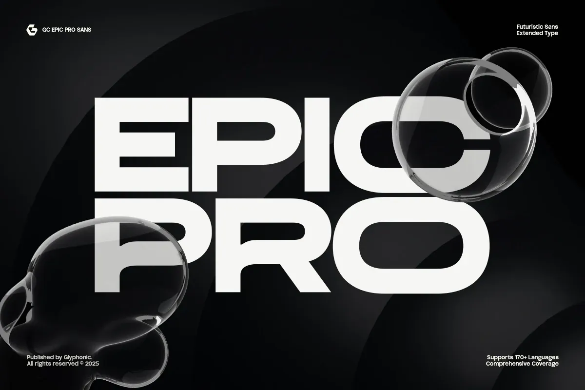 Epic Pro - Future Extended Sans preview