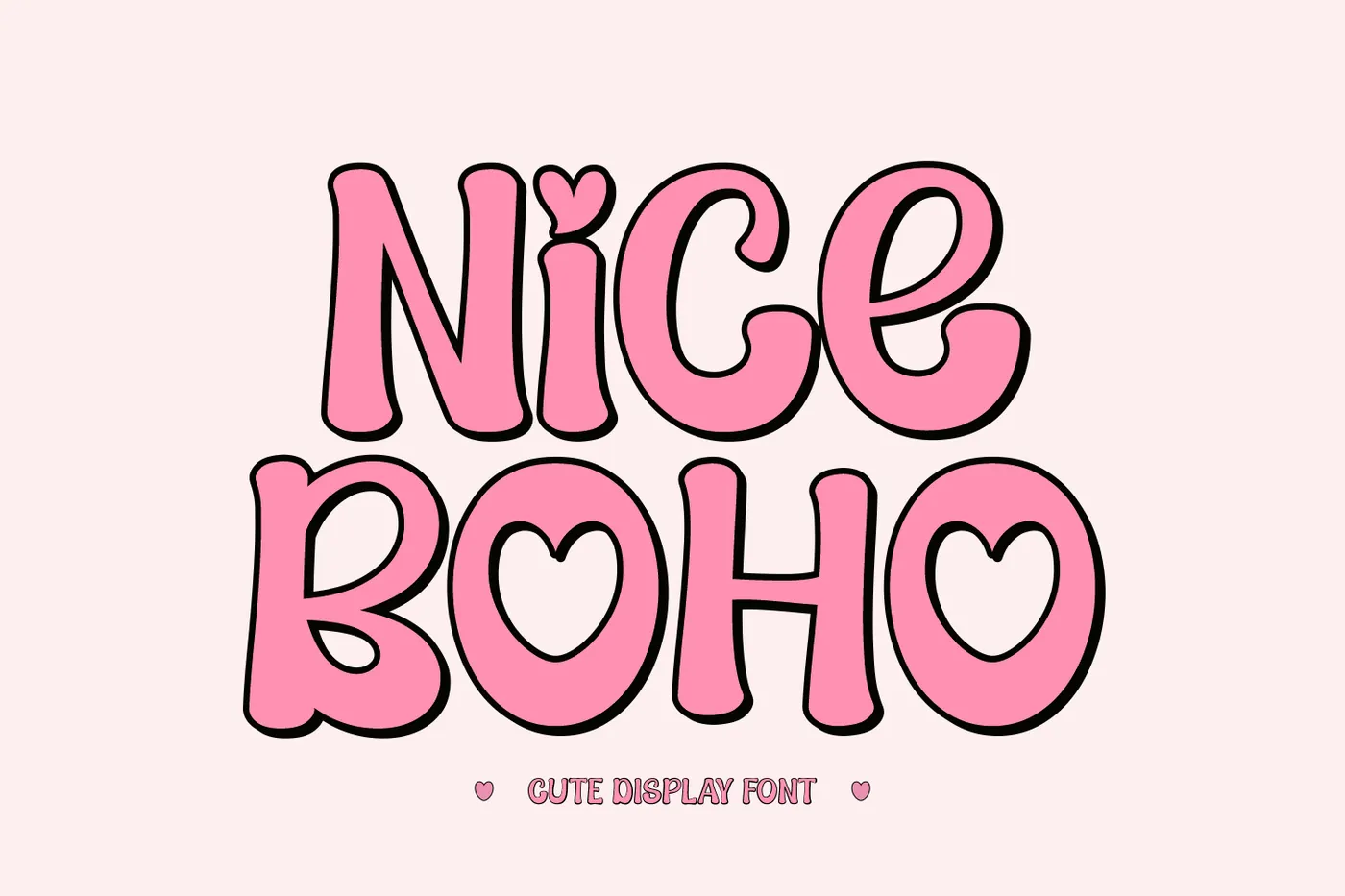 Nice Boho Font by Ade (7NTypes) · Creative Fabrica preview
