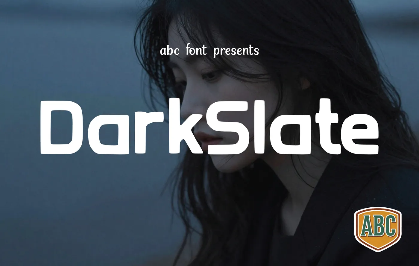 Darkslate Font preview