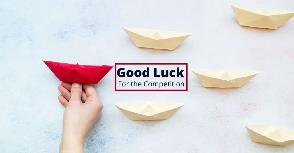 Good Luck Wishes for Competition