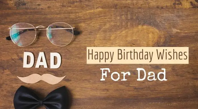Happy Birthday Wishes for Dad
