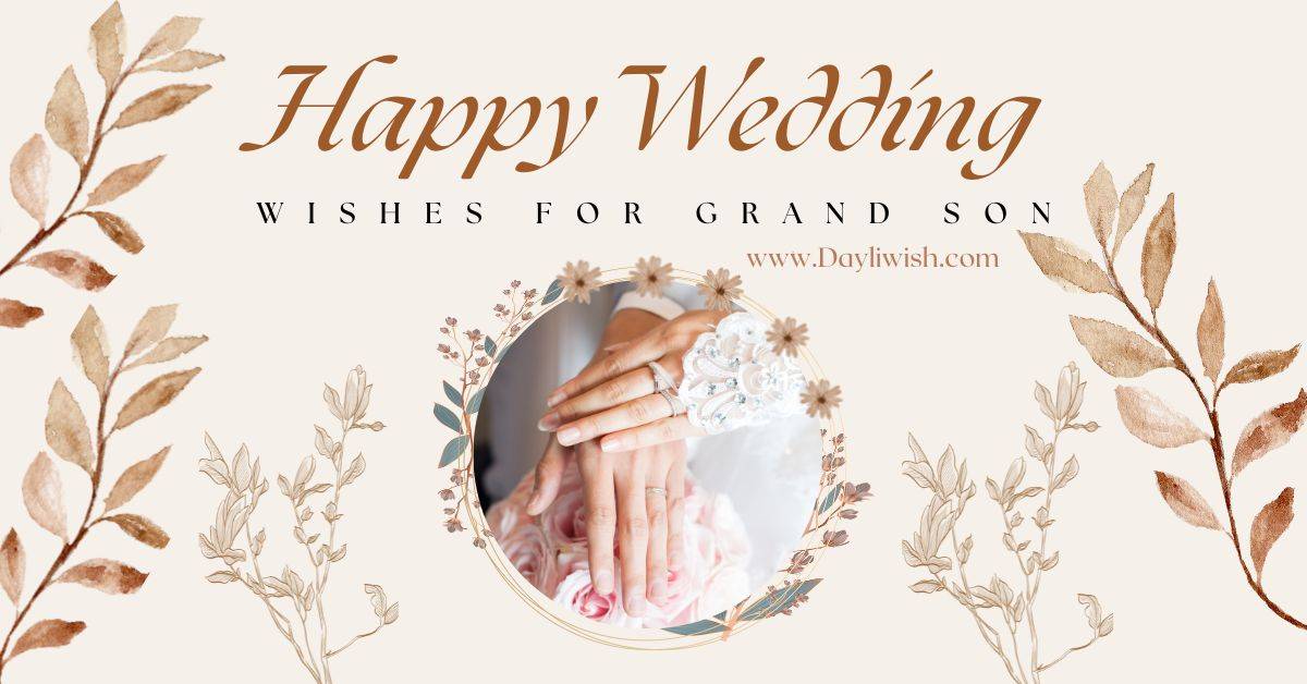 Grandson Wedding Wishes